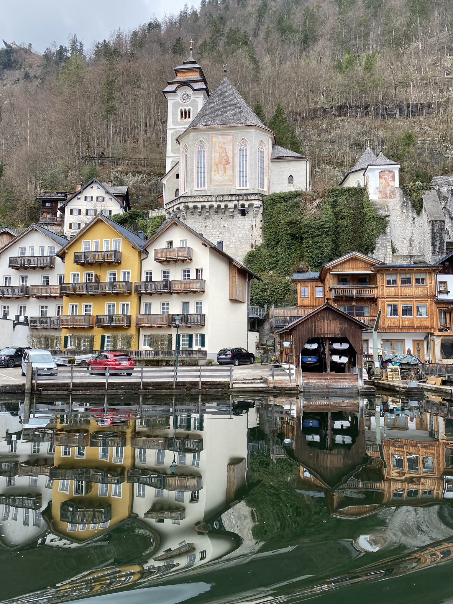 church and village