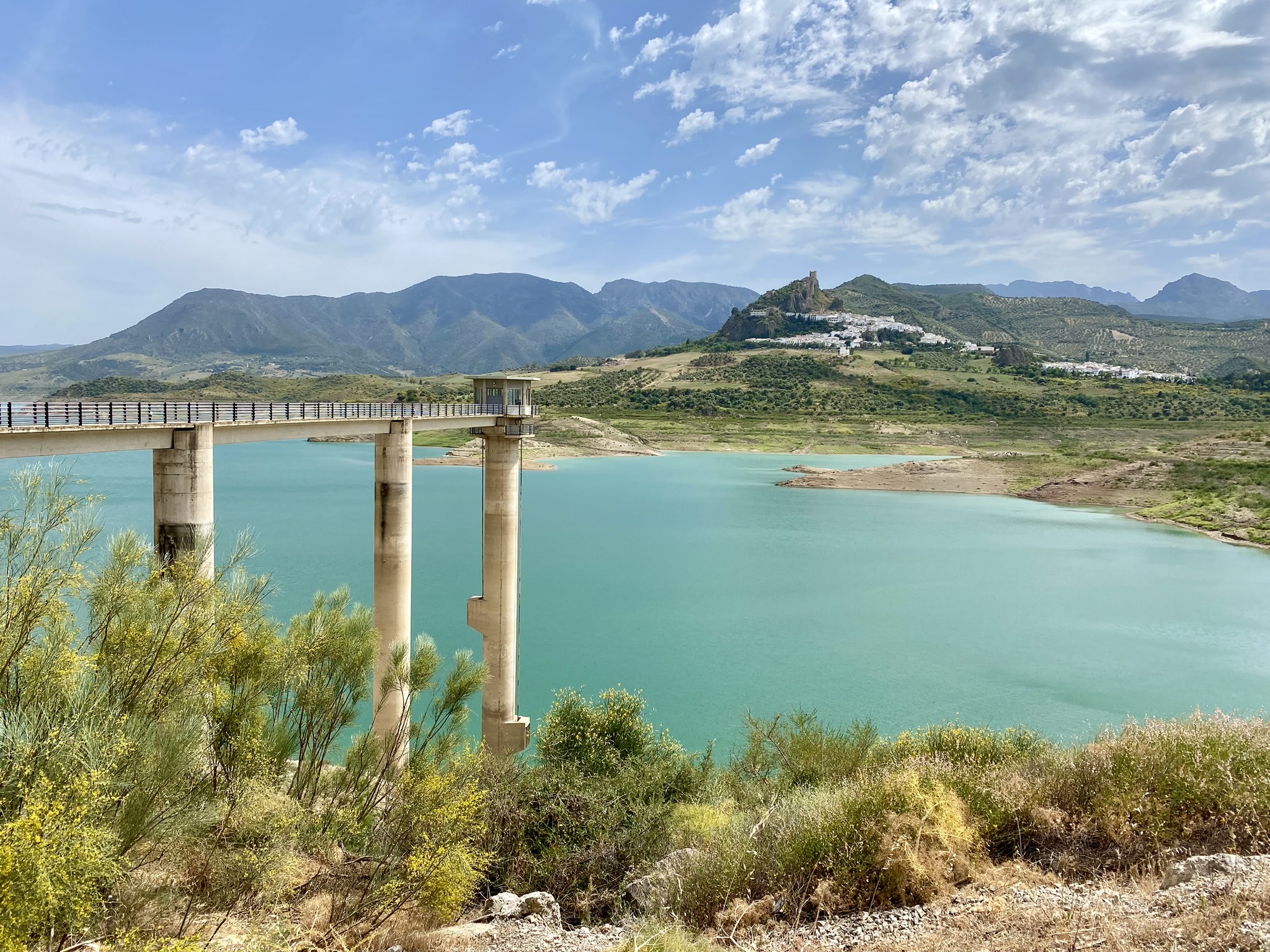 Zahara de la Sierra reservoir